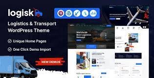 Logisk v1.0.1 – Transport & Logistics Service WordPress Theme