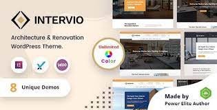 Intervio v2.3 – Interior and Architecture WordPress Theme + RTL
