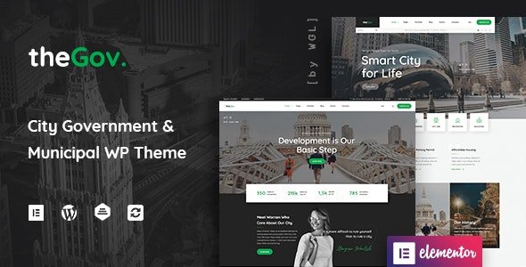 TheGov v2.0.6 – Municipal and Government WordPress Theme