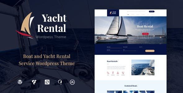 Yacht and Boat Rental Service v1.2.6 – WordPress Theme